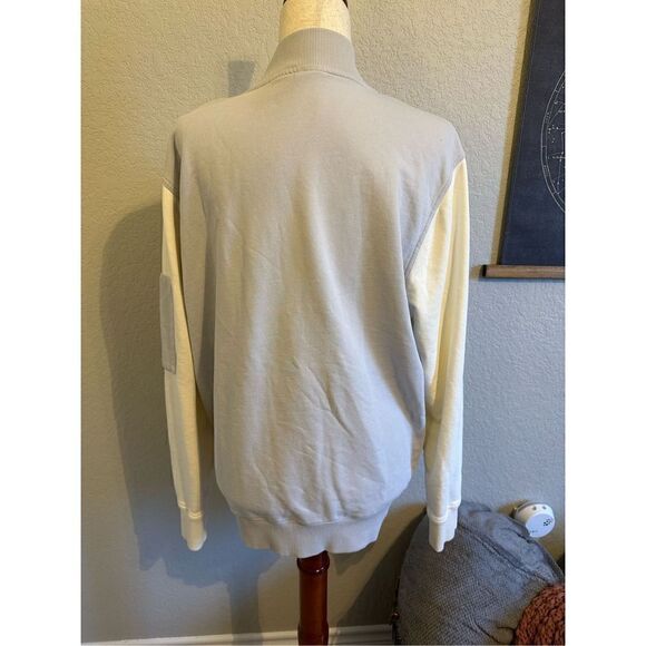 Outdoor Voices Full Zip Long Sleeve Colorblock Varsity Jacket Size XL - Picture 4 of 10